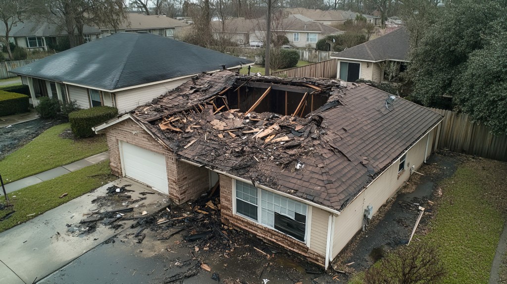 Wind Damage Restoration Service